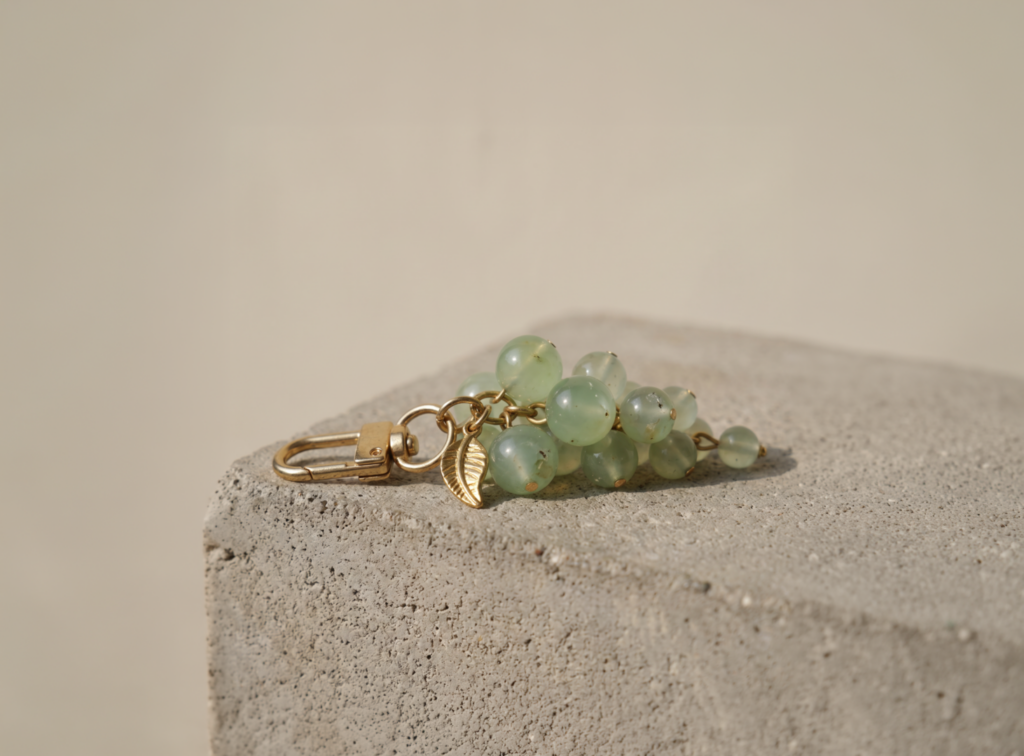 Porte-clef raisin blanc