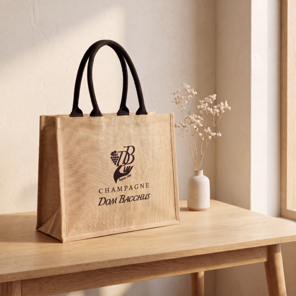 Sac cabas en toile de jute